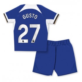 Chelsea Malo Gusto #27 Heimtrikot 2023-24 Kurzarm (+ kurze hosen)